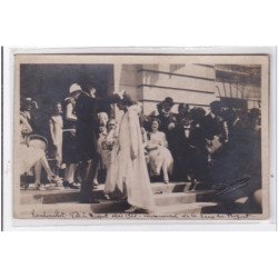 RAMBOUILLET : carte photo de la reine du Muguet en 1925 - très bon état