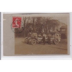 PUTEAUX : carte photo d'un chassis de camion (De Dion ?) - très bon état