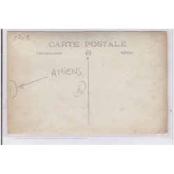 AMIENS : carte photo de l'épicerie Démaret (Alimentation) - très bon état