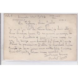 LEVALLOIS PERRET : carte photo de la coutellerie Victor Hugo - très bon état