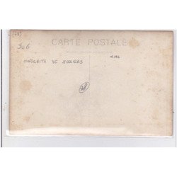 JUZIERS : carte photo de conscrits en 1925 - très bon état