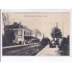 RUELLE-sur-TOUVRE: la gare - très bon état