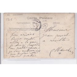 VINCENNES : carte photo du fleuriste LAMOTTE - bon état (timbre abimé)