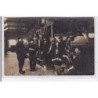 CORBEIL ESSONNES : carte photo de l'imprimerie Crete (rotative) - très bon état