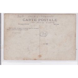 CORBEIL ESSONNES : carte photo de l'imprimerie Crete (rotative) - très bon état