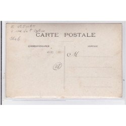 LE VESINET : carte photo du tabac - café - vendeur de cartes postales PLOCQUE au 7 rue de l'église - très bon état