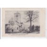 VORGES : l'eglise et la place a 400metres de bruyeres, eglise du XIIe siecle clocher du XIVe siecle - etat
