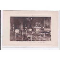 MARCHAIS : chateau de marchais, le grand salon - tres bon etat