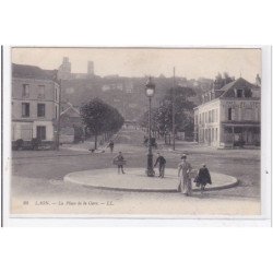 LAON : la place de la gare - tres bon etat