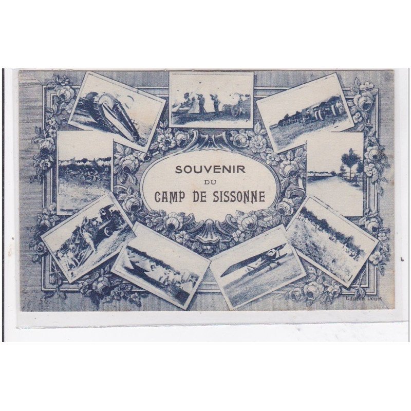 SISSONNE : souvenir du camp de sissonne - tres bon etat