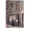 ROUEN : carte photo de la plomberie DUCLOS au 52 rue Bouvreuil - très bon état
