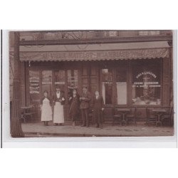 PARIS 15ème : carte photo du restaurant au Vieux Matelot au 121 rue de la Convention (AMBIAUD) - très bon état