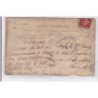 PARIS : carte photo d'un magasin de cardage de matelas (matelassiere) au 34 rue Didot (thème rare) - état