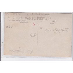 ASNIERES : carte photo du magasin Julien DAMOY à l'angle Magenta et Bourguignons - très bon état