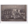 FRESNE EN WOEVRE : carte photo d'une classe d'école - bon état