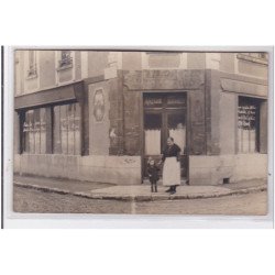 MAURECOURT : carte photo de la maison DAVOUST (rue de Paris) - très bon état