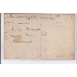 MAURECOURT : carte photo de la maison DAVOUST (rue de Paris) - très bon état
