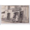 SAINT LEGER EN YVELINES : carte photo de l'épicerie des fermes Saint Leger rue de la Mairie - très bon état