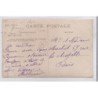 SAINT MAUR DES FOSSES : carte photo du café de la Gare - maison Frabnçois VAISSON - très bon état