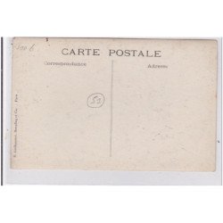 REIMS : carte photo - vente de matériaux de démolition HUGOT au 114 faubourg Cérès (ferailleur)- très bon état