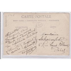 PARIS : carte photo d'un taxi - très bon état