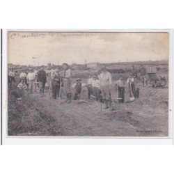 AUNEAU : le chantier (chemin de fer) - très bon état