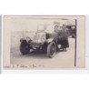 SAINT NECTAIRE : carte photo d'une automobile en 1928 - très bon état