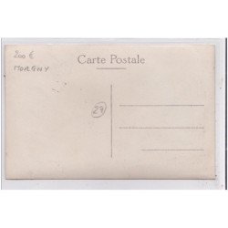 MORGNY : carte photo du bureau de Poste - très bon état