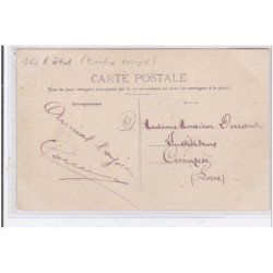 SAINT DIDIER LA SEAUVE : jeu de boules au Pré de la Foire - bon état (timbre abimé)