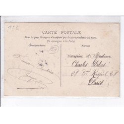 environs LA ROCHELLE: pécheurs de moules dans les bouchots - très bon état