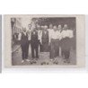 Carte photo de la rencontre des joueurs de boules de Bayonne et de Larressore - bon état