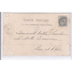 SAUGUES : la fête national - le jeu du Tourniquet - très bon état