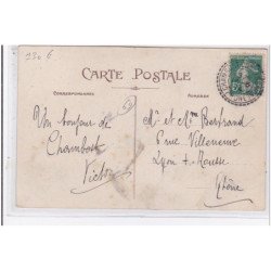 CHAMBOST LONGESAIGNE : hôtel Grange - courrier de la Poste vers Villechenève - très bon état
