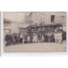 AMPLEPLUIS : Carte photo de l'autobus faisant la liaison Pontcharra, Villecheneve, Panissières - très bon état