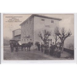 VILLIE MORGON : le courrier en gare de Belleville - très bon état