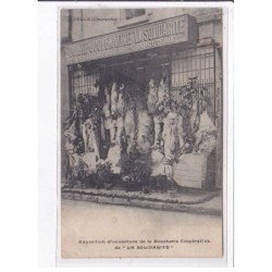 RUELLE: exposition d'ouverture de la boucherie coopérative de "la sollidarité" - état