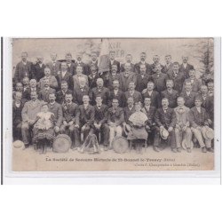 SAINT BONNET LE TRONCY : la société de secours mutuels (fanfare) - très bon état