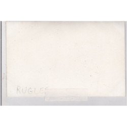 RUGLES BOIS ARNAULT : la gare - photo format cpa des années 1950 - très bon état