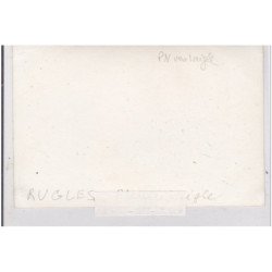 RUGLES BOIS ARNAULT : la gare - photo format cpa des années 1950 - très bon état