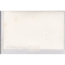 ECHAUFFOUR : la gare - photo format cpa des années 1950 - très bon état