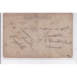 COURBEVOIE : carte photo de la maison ENGHELS (couverture - travaux - plomberie) - état