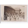 BOHAIN : carte photo d'une fête dans les années 1910-1920 (photo Guilliaume) - très bon état