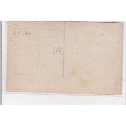 BELLAC : cavalcade du 23 juin - char de la reine de Bellac - état ( 2 coins pliés)