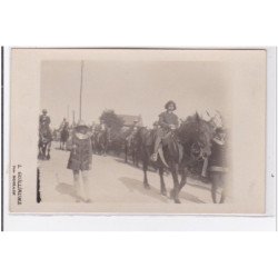 BOHAIN : carte photo d'une fête dans les années 1910-1920 (photo Guilliaume) - très bon état
