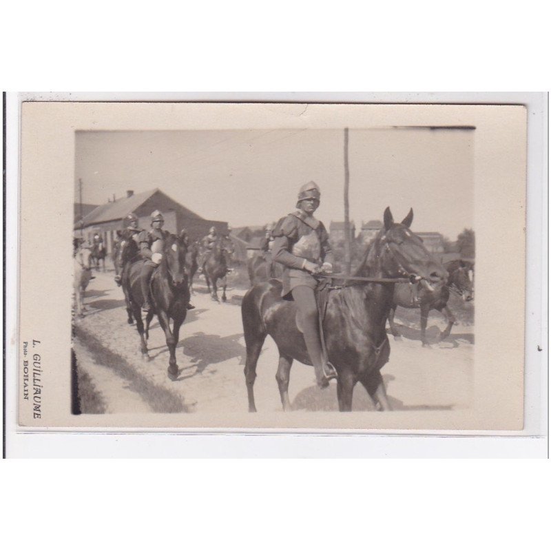 BOHAIN : carte photo d'une fête dans les années 1910-1920 (photo Guilliaume) - très bon état