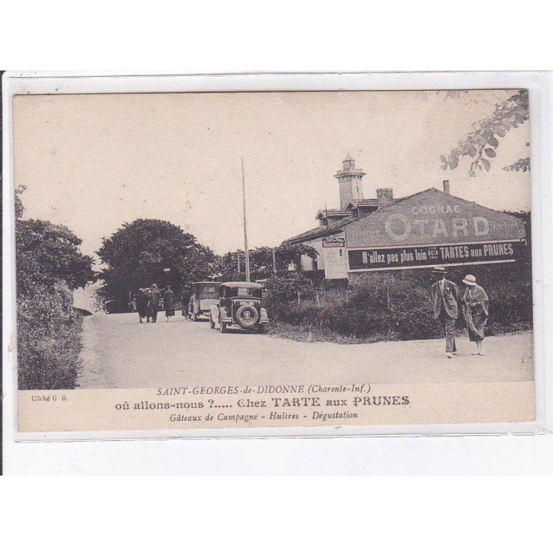 SAINT-GEORGES-de-DIDONNE: chez tarte aux prunes, voitures - très bon état