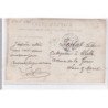 AUBERVILLIERS : carte photo de l'octroi vers 1907 - bon état (un coin plié)