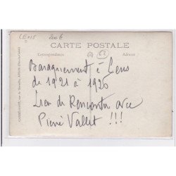 LENS : carte photo du magasin de vêtement """"a l'innovation"""" - très bon état
