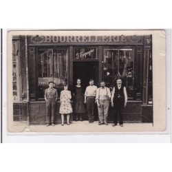 AMIENS ? : carte photo de la bourrellerie TREPAGNE - état (une petite déchirure)