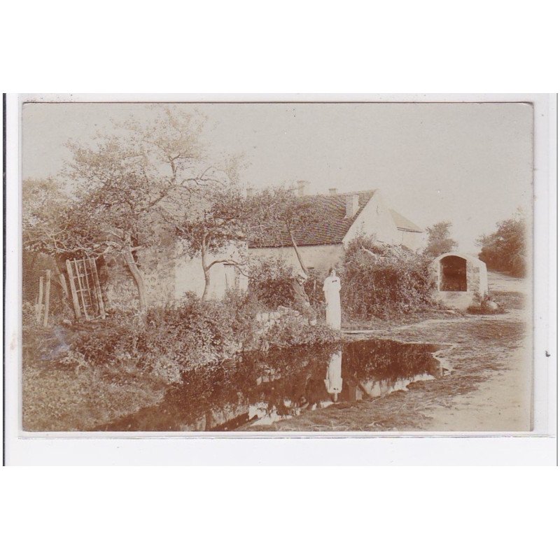 CERTAINES : carte photo du village vers 1910 - très bon état
